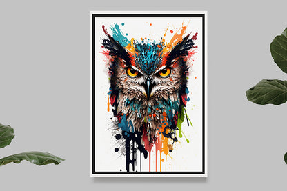 Hibou IV - Splash Paint