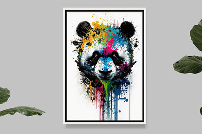 Panda II - Splash Paint