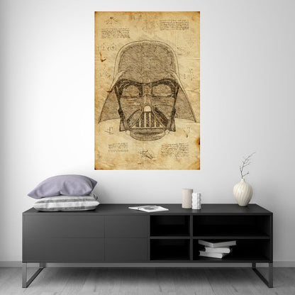 Darth Vader Helmet - Star Wars - Da Vinci Style