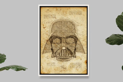 Darth Vader Helmet - Star Wars - Da Vinci Style