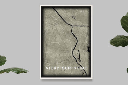 Vitry-sur-Seine - Carte Western