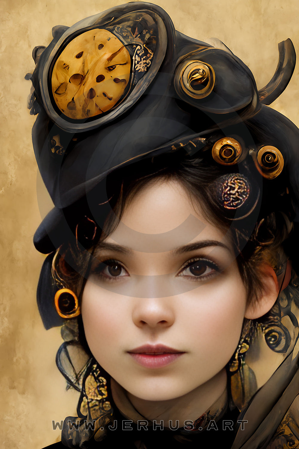 Steampunk Girl I - Artwork