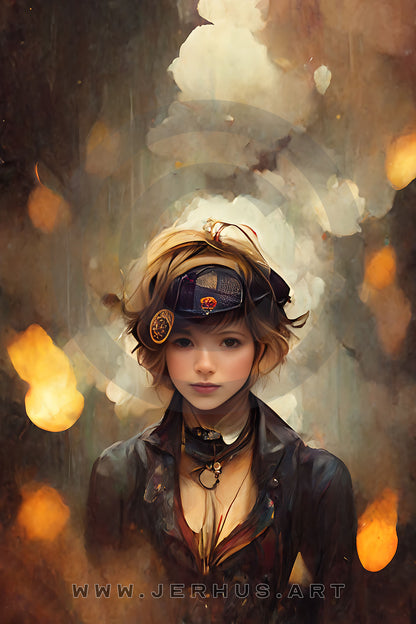 Steampunk Girl III - Artwork