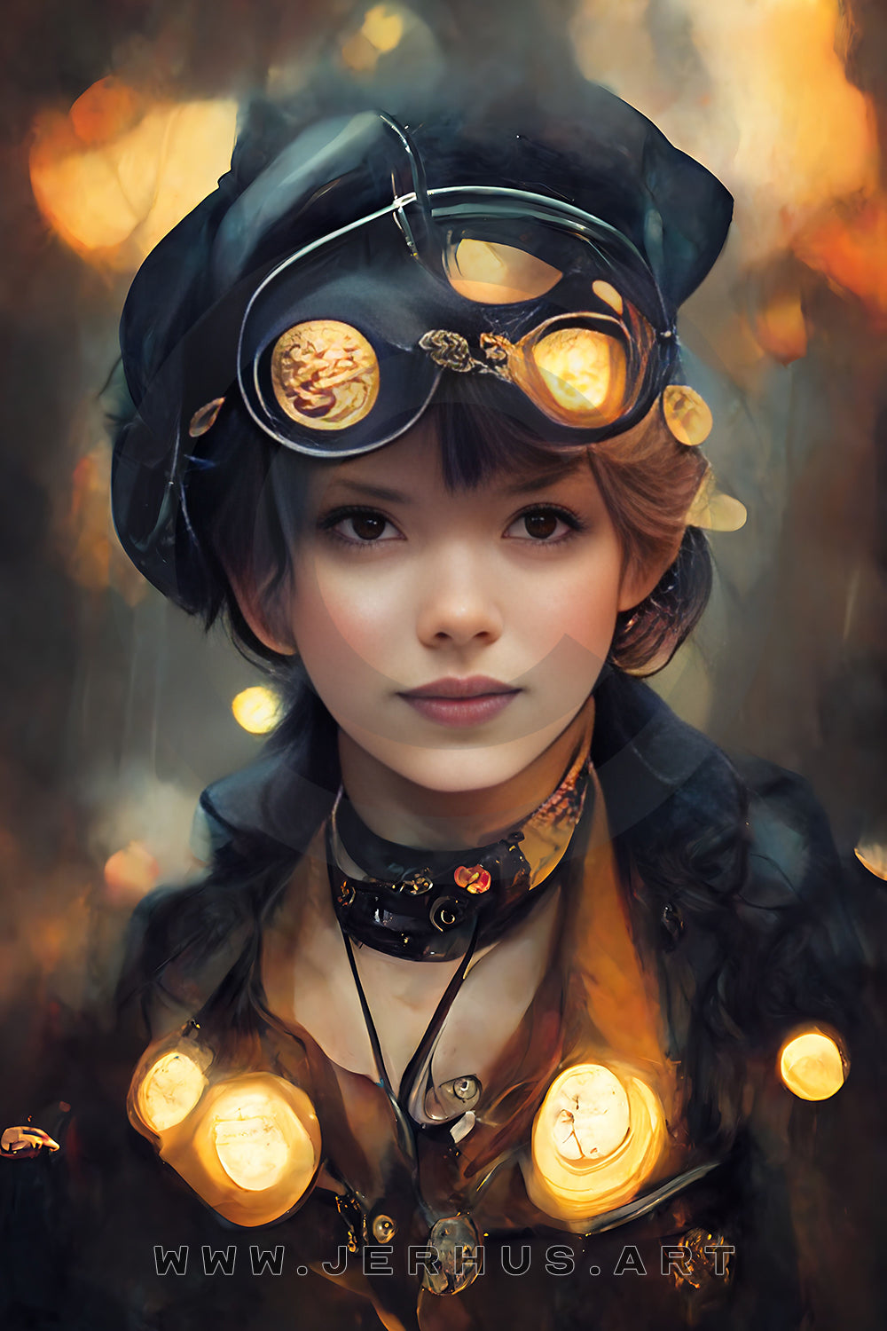 Steampunk Girl IV - Artwork