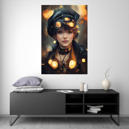 Steampunk Girl IV - Artwork