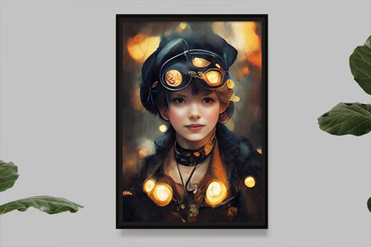 Steampunk Girl IV - Artwork