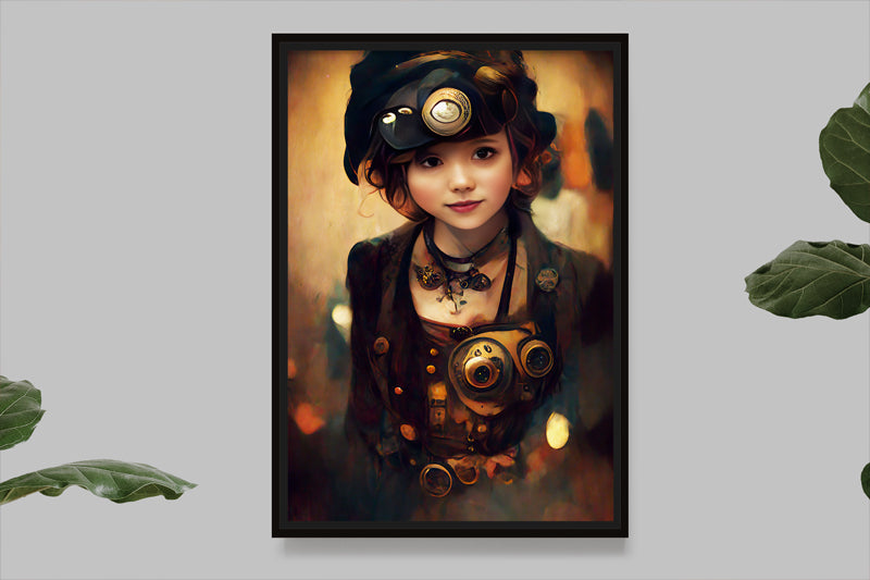 Steampunk Girl VI - Artwork