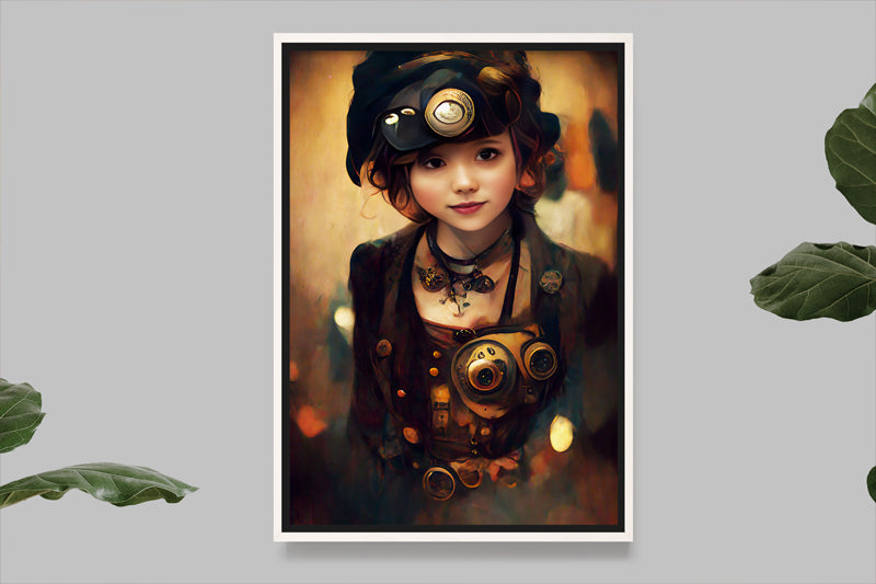 Steampunk Girl VI - Artwork